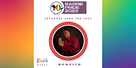 BENZITO PERFORMING LIVE AT BARRIE PRIDE