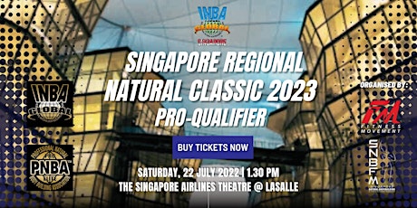 Hauptbild für SINGAPORE REGIONAL NATURAL CLASSIC 2023 - PRO QUALIFIER
