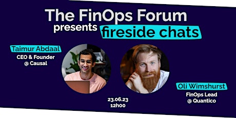 FinOps Forum Fireside Chats with Causal