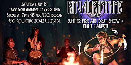 Ritual Rhythms Chicago Summer Fire and Drum Show