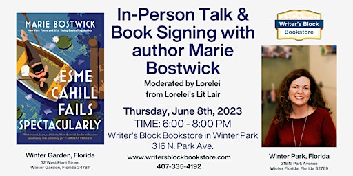 In-Person Book Signing with Marie Bostwick primary image