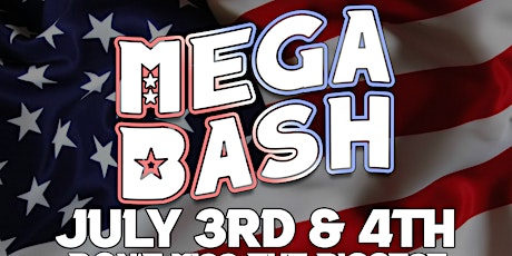Mega Bash (July 3rd and 4th) at Roger Dean Chevrolet Stadium