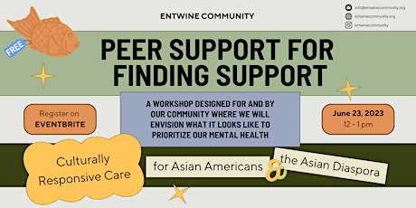 Peer Support for Finding Support
