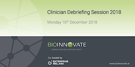 BioInnovate Clinician Breakfast Debriefing Session 2018