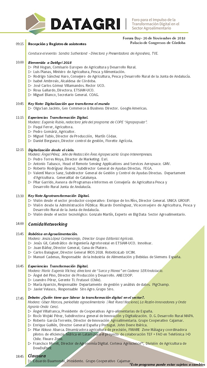 Imagen de DatAgri 2018