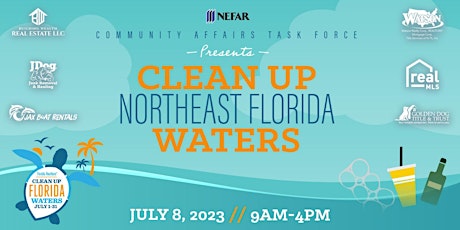 NEFAR Community Affairs Clean-up Northeast Florida Waterways