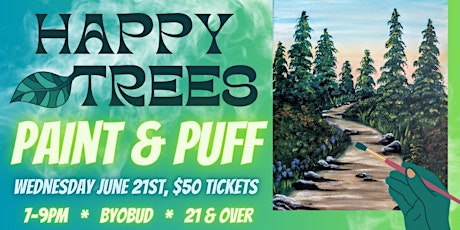 Happy Trees Paint & Puff Event