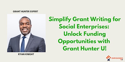 INFO SESSION| Simplify Grant Writing for Social Enterprises primary image