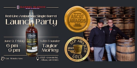 Red Line Elements (Amburana) Single Barrel Launch with Founder T. Morley