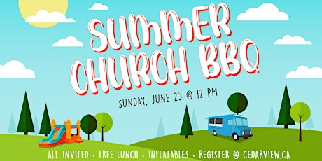 Summer Kick-Off Church BBQ - June 25, 2023