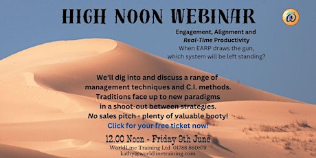 Engagement, Alignment & Real-time Productivity - High Noon Webinar