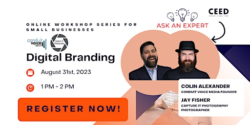 Ask The Expert, Digital Branding - Your Face is Your Brand! primary image