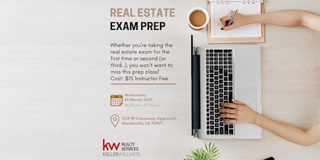 Real Estate Exam Prep Class 2023