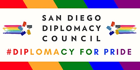 March with San Diego Diplomacy Council in the Pride Parade