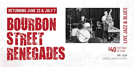 Bourbon Street Renegades - Edmonton | Live Jazz and Blues