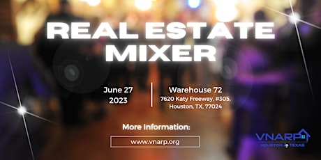 Real Estate Mixer at Warehouse 72, June 27 at 6pm