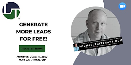 Generate More Leads for FREE  - via Zoom!