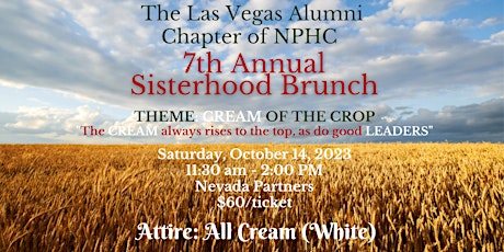 Las Vegas Alumni Chapter of NPHC: 7th Annual Sisterhood Brunch