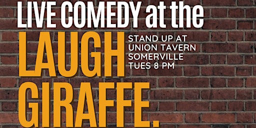 Imagem principal do evento Laugh Giraffe -  Stand Up Comedy Show (Free)