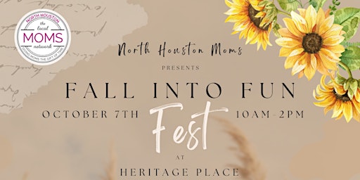 Fall Into Fun Fest presented by North Houston Moms primary image