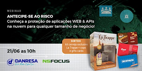 Imagem principal do evento ANTECIPE-SE AO RISCO: Conheça a proteção de aplicações WEB & APIs na nuvem!