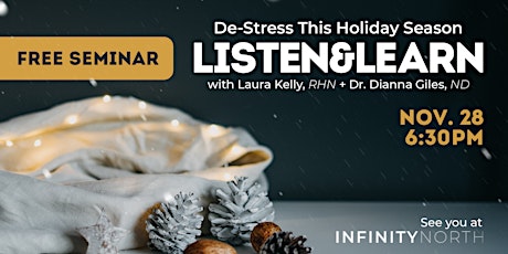 Listen & Learn — De-Stress This Holiday Season primary image