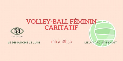 Tournoi de volley-ball caritatif féminin primary image