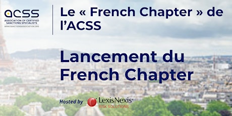 Lancement du French Chapter de l'ACSS