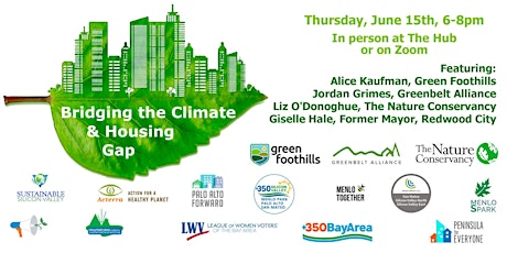 ONLINE Bridging the Climate/Housing Gap - How to Move Forward Together