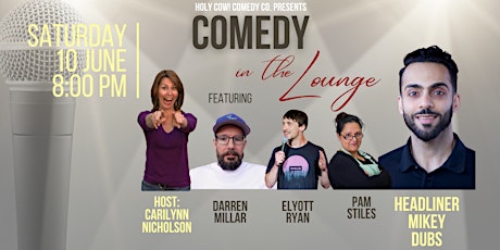 Immagine principale di Comedy In The Lounge -  June 10th - Duncan Eagles Lounge 