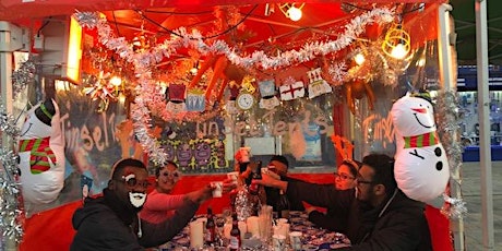 Tinsel Tents @ Christmas - private street food dinning with drinks & gift primary image
