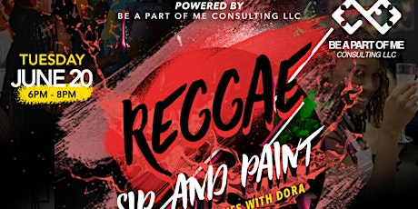 Kola Lounge x Be A Part of Me Consulting: Reggae Sip & Paint Night  6/20