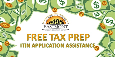 Eastmont Community Center FREE Tax Prep Event