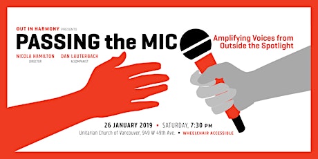 PASSING THE MIC - Amplifying Voices from Outside the Spotlight primary image