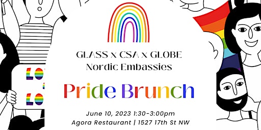 Nordic Embassies Pre-Pride Parade Party with the LGBT CSA/GLASS/LC-GLOBE primary image