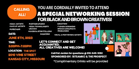 A Special Networking Session: Highlighting KC Black and Brown Creatives