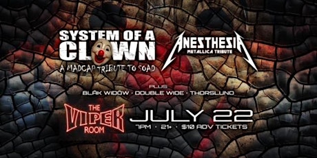Metallica and System Of a Down Tribute Night