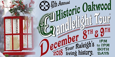 Historic Oakwood Candlelight Tour® - Raleigh, NC primary image