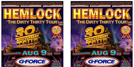 The Dirty Thirty Tour with Hemlock