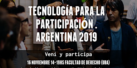 Tecnologías para la participación. Debate para la Argentina 2019