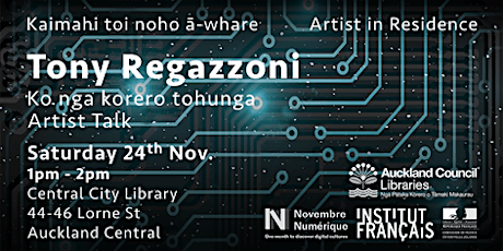 TALK with French Artist Tony Regazzoni - MANT :Museum of Ancient New Technologies primary image