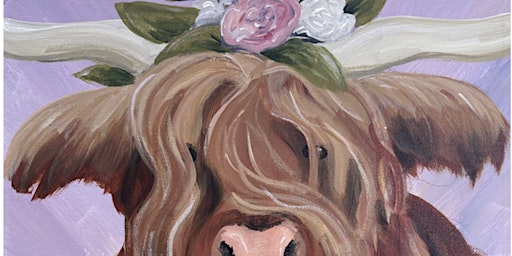 Primaire afbeelding van Highland Cow Painting 6/21 at Creative Studio 23, Isanti
