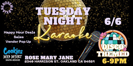 Tuesday Night Karaoke: We're celebrating Disco 