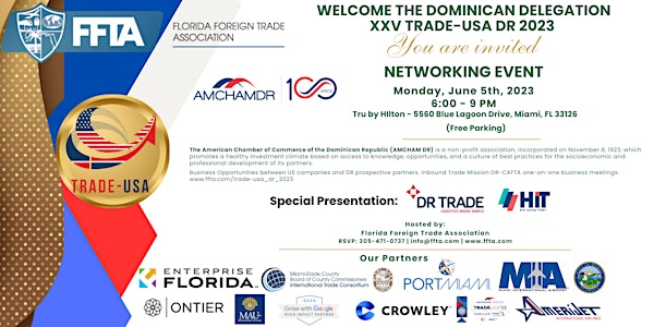 Welcome Networking TRADE-USA DR 2023