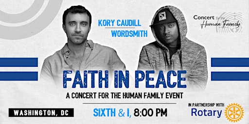 Image principale de Washington DC - Faith In Peace - A Concert for the Human Family Event