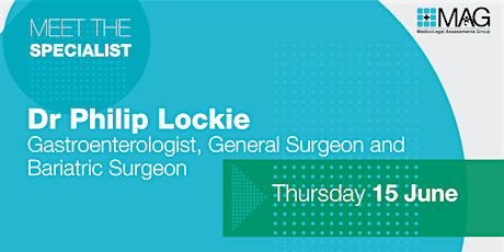 Meet the Specialist:Dr.Phil Lockie(Bariatric Surgeon/Gastroenterologist)