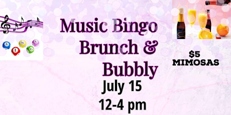Music Bingo, Brunch & Bubbly