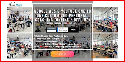 Hauptbild für Google Partner - Google Ads & YouTube (One to One Coaching)