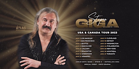 Stepan Giga - Winnipeg - USA & Canada Tour 2023