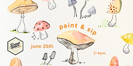Watercolor Workshop - Happy Little Shrooms